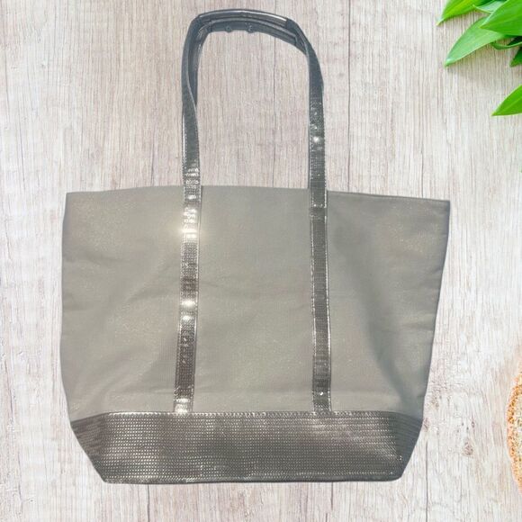 Victorias Womens Tote Beige Sequins‎ - Picture 3 of 7